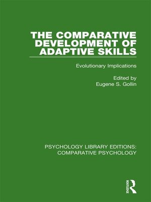 cover image of The Comparative Development of Adaptive Skills